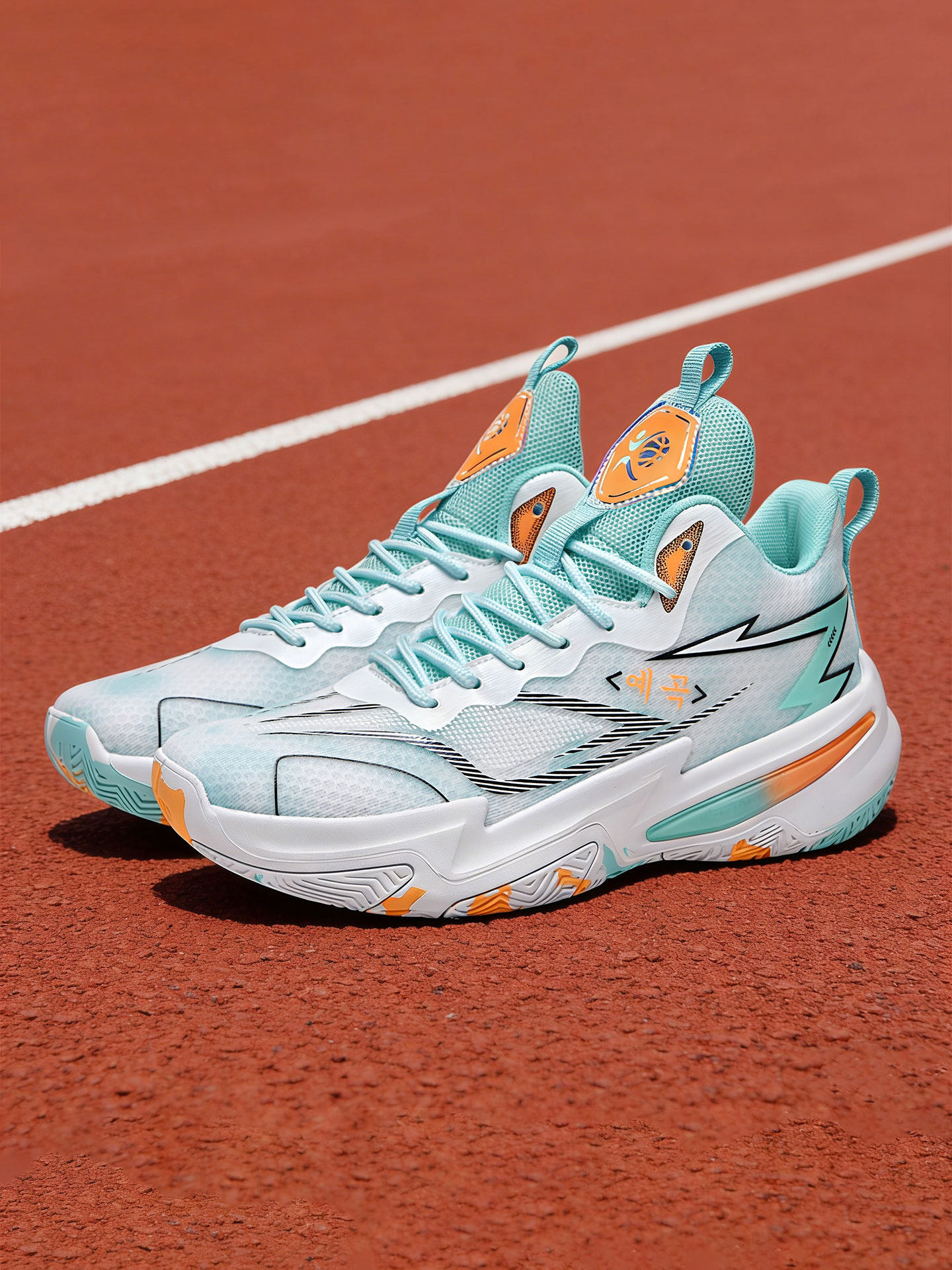 青少年鞋子运动鞋男款初中学生鸳鸯鞋耐磨防滑男生高筒实战篮球鞋主图