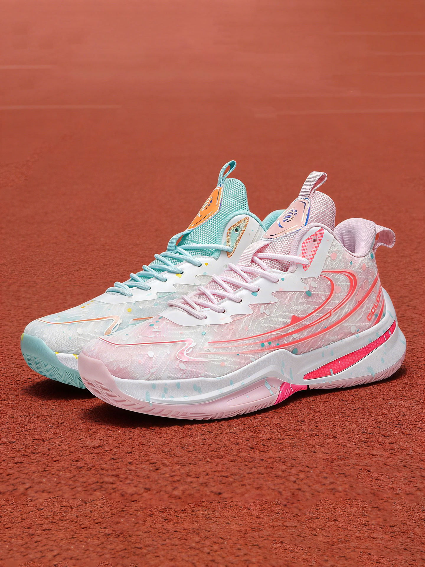 高筒篮球鞋男款青少年潮流时尚鸳鸯鞋耐磨透气不脚臭初中生运动鞋主图