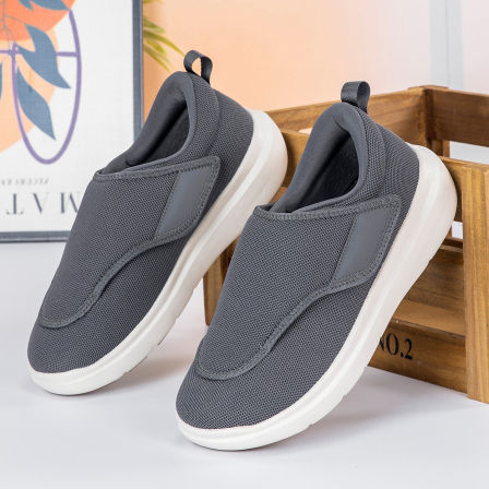 张凯丽男士运动鞋春季爸爸鞋中老年舒适防滑软底休闲老人健步鞋子