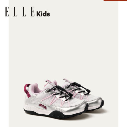ELLEkids童鞋 女童运动鞋2026春季新款儿童徒步休闲鞋网面户外鞋