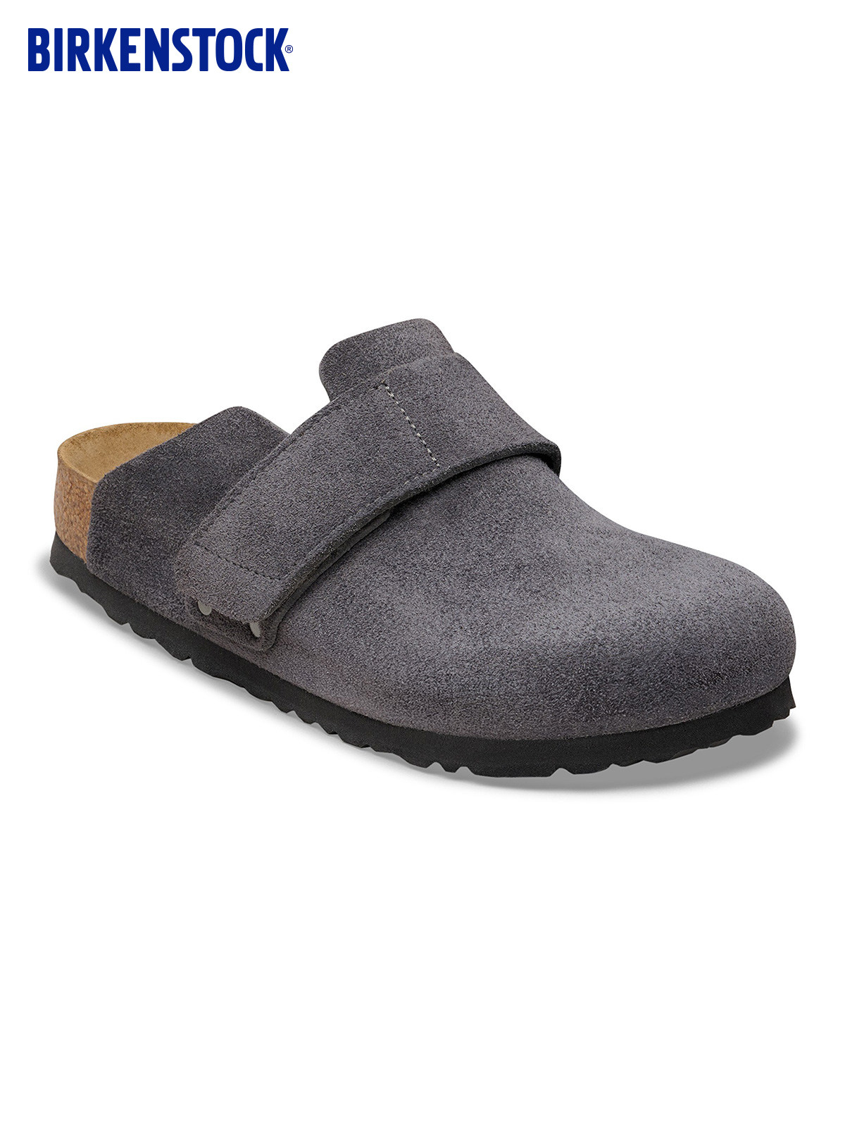 BIRKENSTOCK勃肯德国进口新品男女款牛皮绒面革Loma包头拖鞋主图