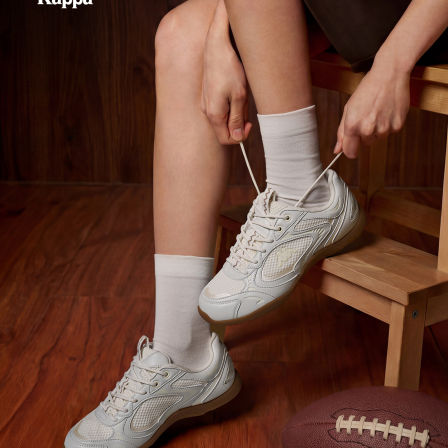 Kappa芭蕾德训鞋女新款2026春季新款复古软底运动鞋爆款休闲鞋子