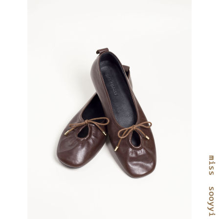 ST三人行 Singlemoment|全皮经典复古奶奶鞋软底软面平底鞋单鞋女