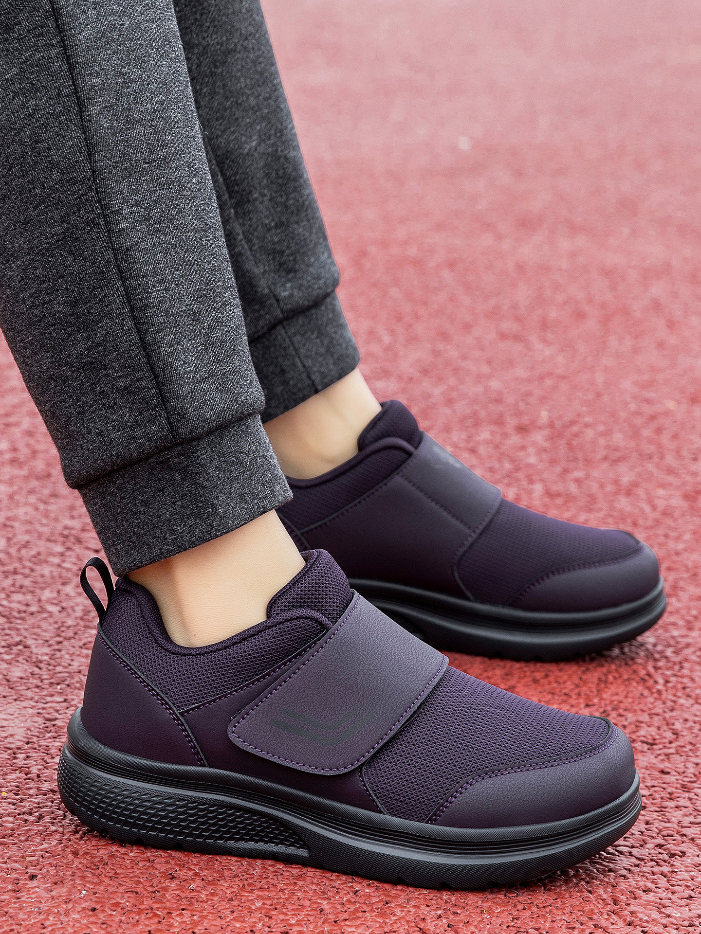 张凯丽老人鞋女2026新款妈妈鞋中老年舒适健步鞋运动鞋子主图