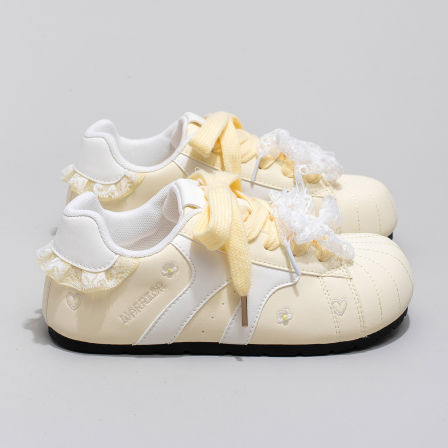 回力德训鞋女2026超火春季新款芭蕾可爱风女鞋薄底百搭原创板鞋女