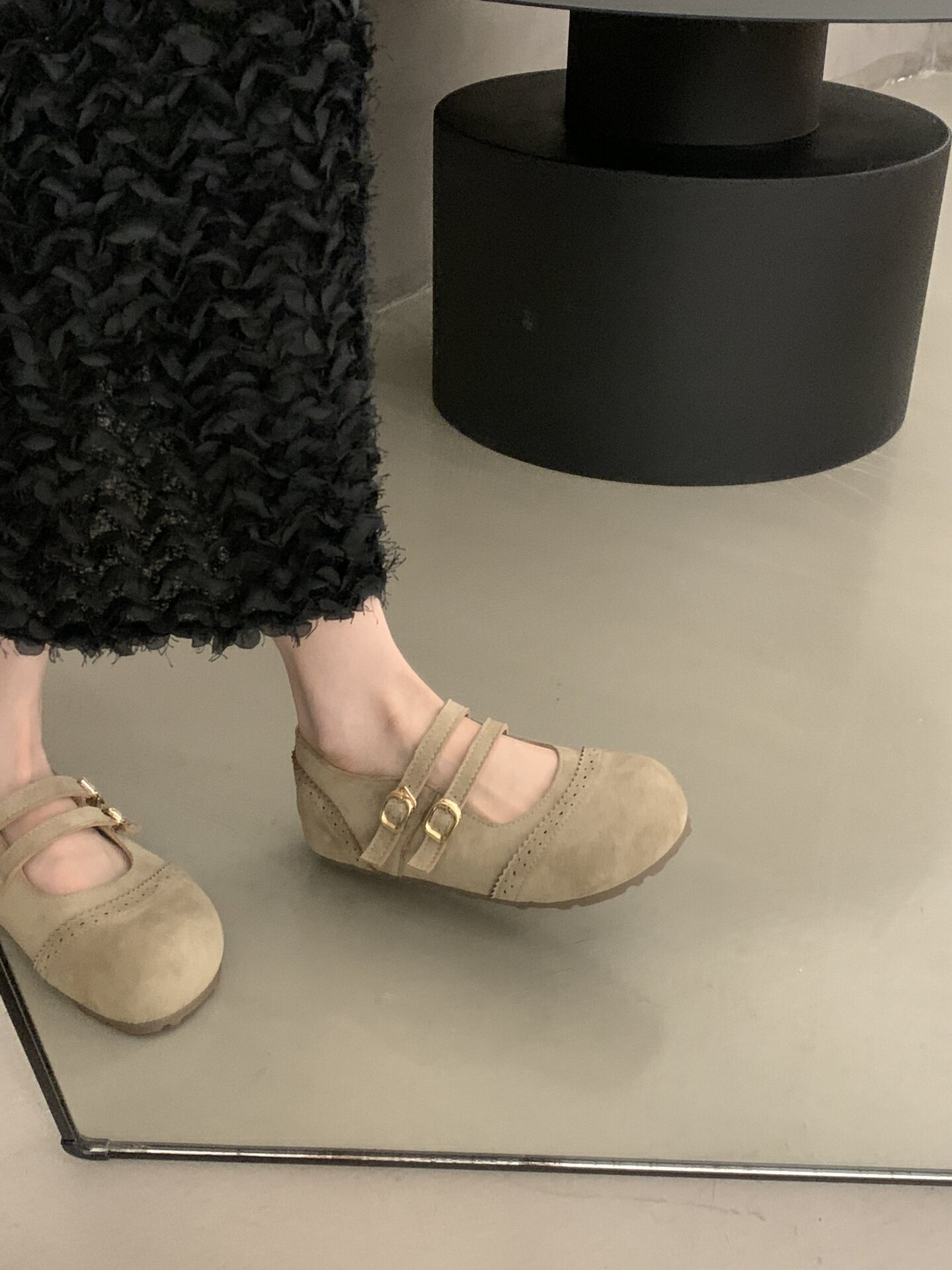 内增高复古勃肯鞋女2026新款春季女鞋子百搭爆款配裙子玛丽珍单鞋主图