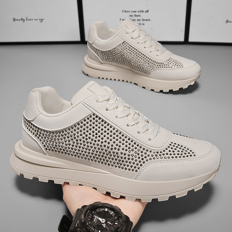 欧洲站男鞋2026春季新款潮牌高级感男士运动休闲跑步透气百搭潮鞋主图