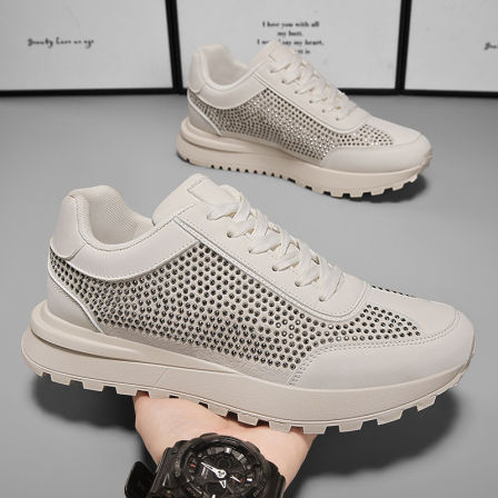 欧洲站男鞋2026春季新款潮牌高级感男士运动休闲跑步透气百搭潮鞋