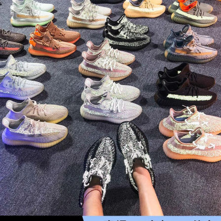 库椰子鞋350脏橙男款女春季新款网面透气跑步鞋百搭运动休闲鞋子