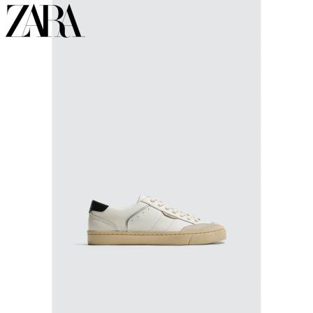 ZARA2026春夏新品 男鞋 撞色鞋底轻便复古式运动板鞋 2293720 001