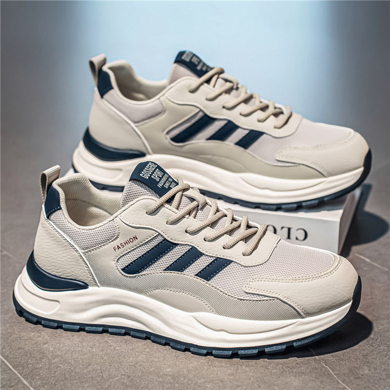 阿甘男鞋2026新款春季休闲跑步运动鞋内增高防滑软底爆款老爹潮鞋主图