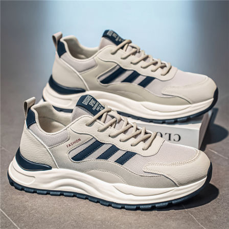 阿甘男鞋2026新款春季休闲跑步运动鞋内增高防滑软底爆款老爹潮鞋