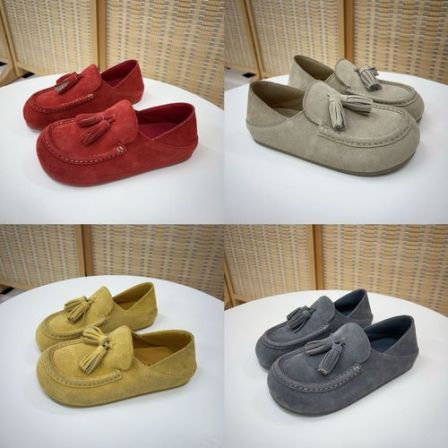 小哲家厚底透气薄款春季豆豆鞋深口单鞋休闲百搭流苏乐福鞋