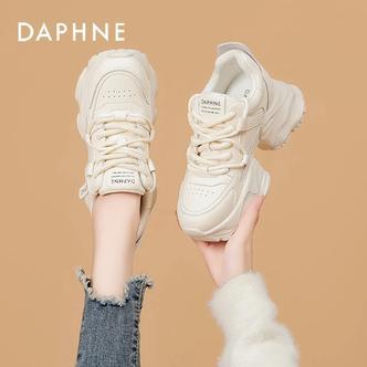 Daphne达芙妮时尚老爹鞋女2026春季新款时尚百搭厚底休闲运动鞋S