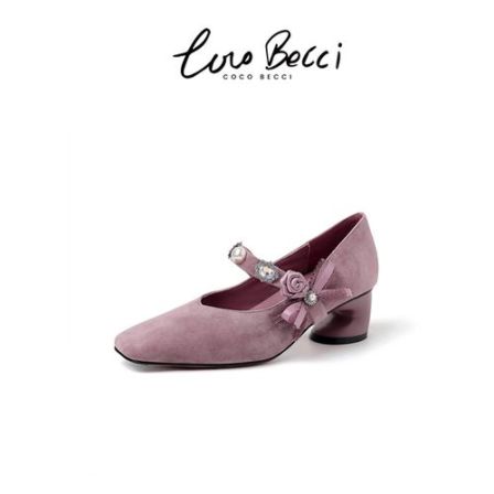 COCO BECCI  2026早春新款甜美百搭甜酷单鞋