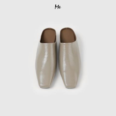 ME【穆勒鞋拖】TOGO胎牛皮高知极简百搭时尚休闲真皮鞋子MEHS0426