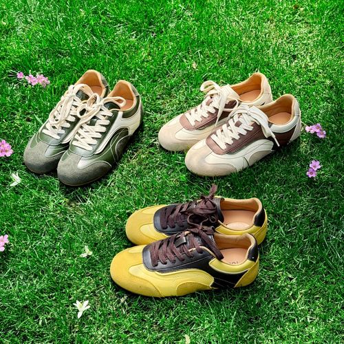 Toomanyshoes女鞋左岸咖啡运动休闲鞋板鞋复古跑鞋德训鞋主图