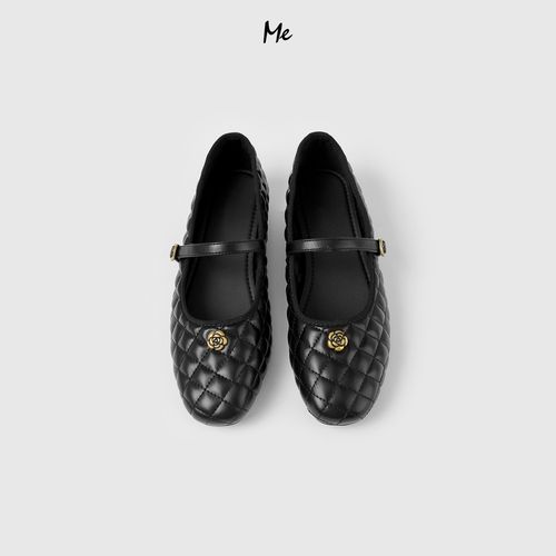 ME【山茶玛丽珍鞋】重磅小羊皮奢牌感减龄百搭时尚休闲鞋子MEHS0427主图