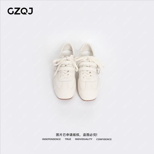 广州琴姐【加州德训鞋】春夏新款韩版透气厚底百搭女款休闲鞋79556主图