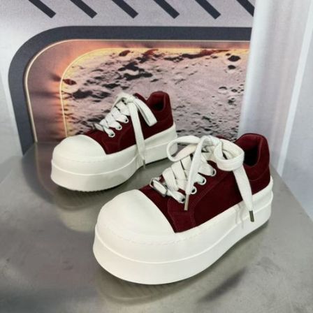 185-103新款2026圆头系带韩版简约休闲板鞋潮流百搭ins