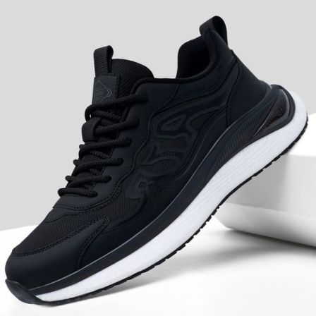 莎蓓莉春季新款舒适潮鞋运动休闲鞋网面鞋潮流透气跑步刺绣百搭