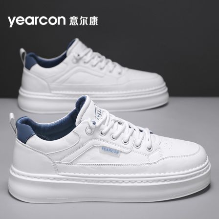 YEARCON/意尔康秋季百搭休闲板鞋低帮鞋潮流厚底潮鞋透气板鞋4848
