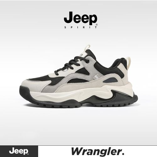 JEEPSPIRIT吉普官方男鞋时尚休闲鞋户外耐磨运动鞋轻便百搭跑鞋男主图