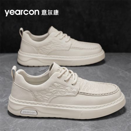 YEARCON/意尔康秋季新款舒适百搭轻质户外休闲鞋时尚透气男鞋4900