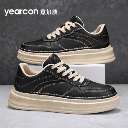 YEARCON/意尔康防滑舒适厚底四季通用时尚休闲鞋潮流耐磨百搭4965