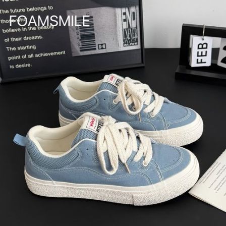 Foamsmile| 经典小白鞋学生板鞋春季简约男鞋学生休闲运动潮小众