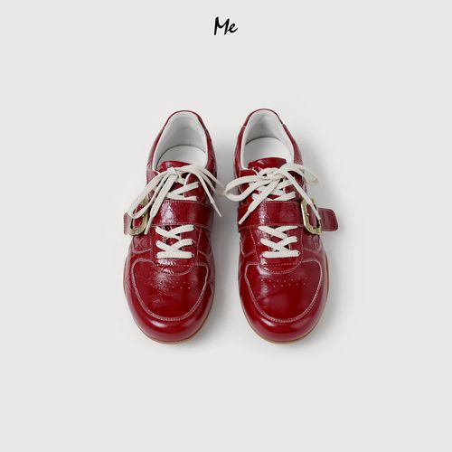 ME【真皮复古德训鞋】TOGO牛皮防滑复古千金百搭时尚鞋子MEHS0317主图