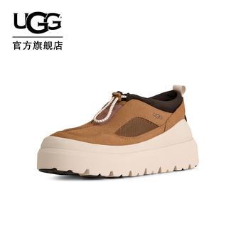 夏季新款男女同款舒适时尚低帮厚底网面款抽绳休闲鞋 1174995主图