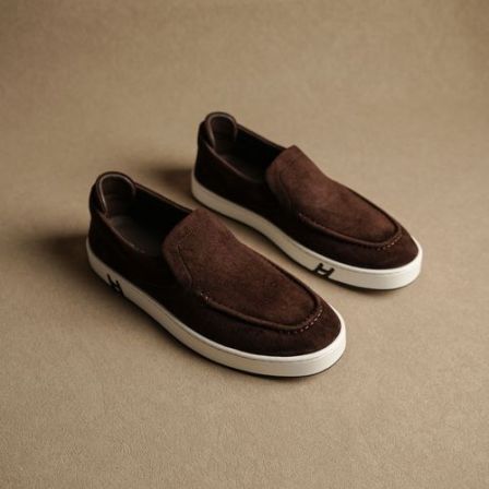 男士乐福鞋复古休闲鞋一脚蹬低帮透气男鞋舒适时尚单鞋百搭