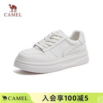 骆驼男鞋2026春季新款德训鞋厚底时尚百搭板鞋通勤日常休闲鞋男