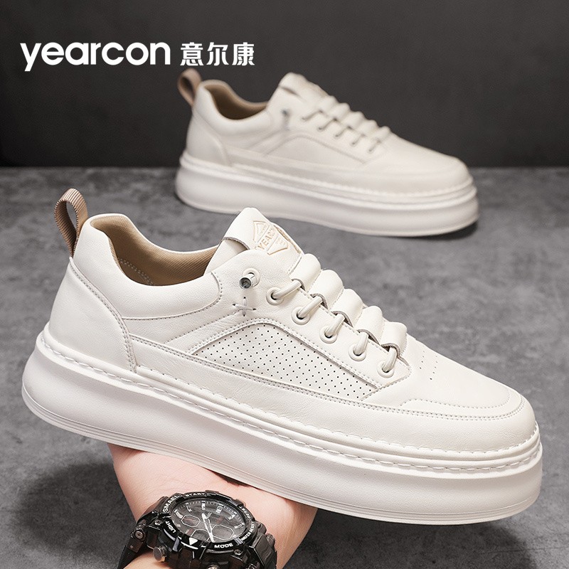 YEARCON/意尔康秋季新款舒适透气百搭时尚户外休闲鞋轻质男鞋4845主图