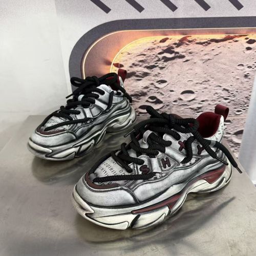 555-29新款2026圆头系带经典休闲板鞋男款时尚鞋潮鞋男主图