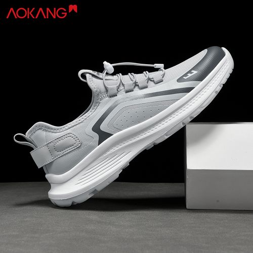 2026春季官方正品户外时尚透气男运动休闲一脚蹬男鞋主图