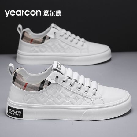 YEARCON/意尔康秋季新款舒适百搭时尚休闲鞋透气平跟男鞋4767