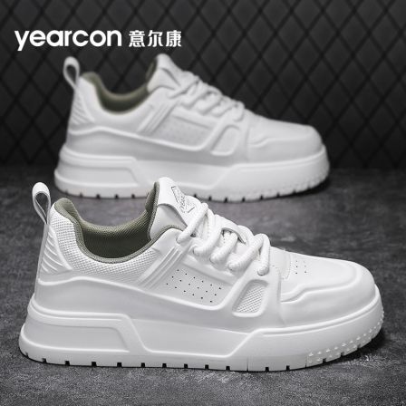 YEARCON/意尔康秋季新款户外休闲鞋厚底透气百搭舒适防滑男鞋4856