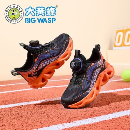 大黄蜂童鞋儿童运动鞋夏季单网透气跑步鞋男童鞋防滑小学生溯溪鞋