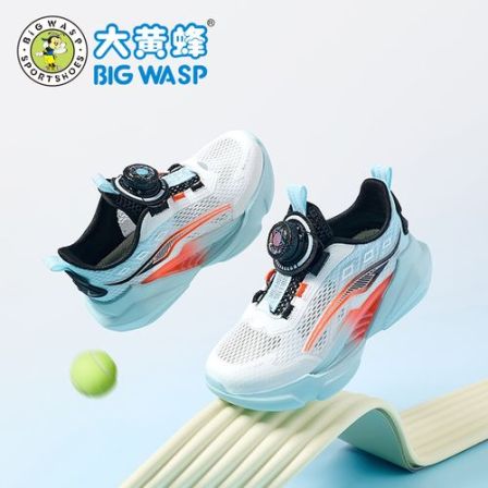 大黄蜂童鞋儿童运动鞋夏季新款单网透气休闲鞋轻便软底男童跑步鞋