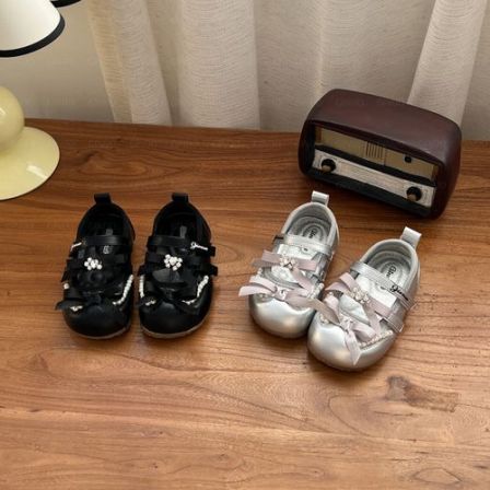 奇诺鼠春季学步鞋儿童春秋女童时尚休闲百搭软底圆头1621