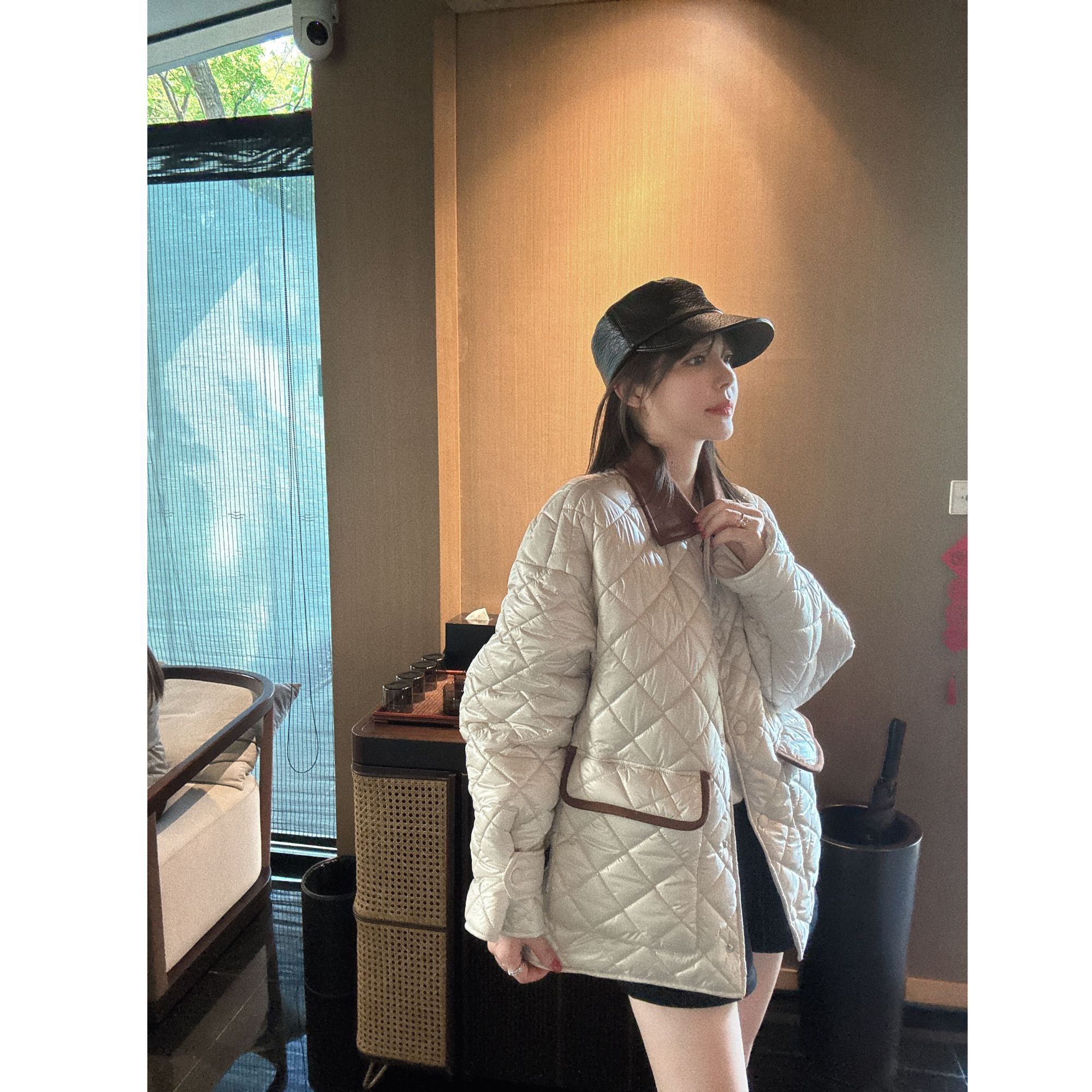 BETTER JOELAY-【晨霭软甲】时尚棉服保暖百搭休闲通勤风Z4910主图