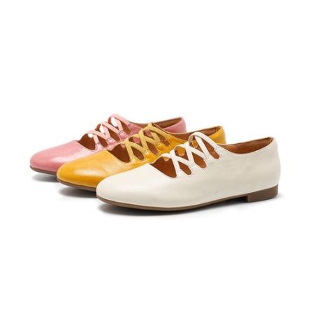 3868-8春季羊皮女鞋圆头软皮低跟玛丽珍鞋女平底芭蕾舞单鞋女