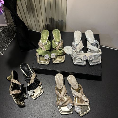 2026春夏新款鸳鸯水钻高级感舒适设计气质绝美爆款夹趾凉拖-5CM主图