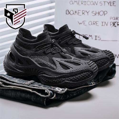 保罗德科春季新款男士休闲鞋时尚潮流百搭运动鞋潮鞋耐磨跑步鞋男主图