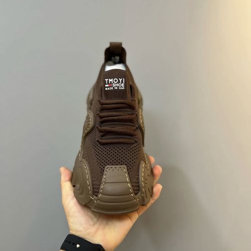 50981-7男鞋飞织网面鞋时尚小众透气轻便休闲运动鞋潮流轻奢男鞋主图