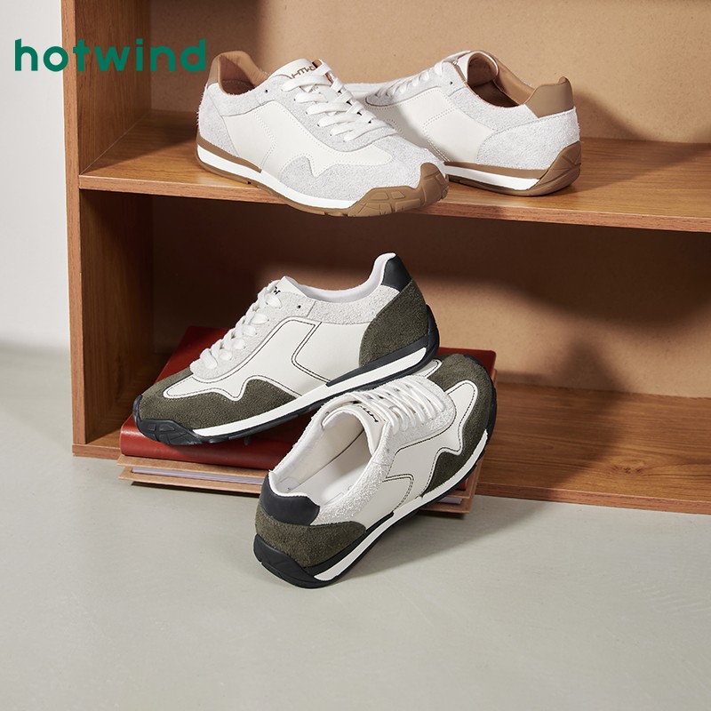 热风2025年秋季新款男士时尚休闲鞋H11M25321主图