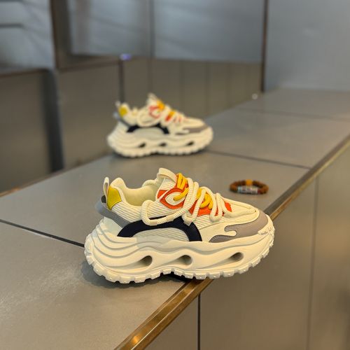 春季新款复古痞帅潮款流行男鞋时尚休闲百搭增高厚底男士鞋小众鞋主图