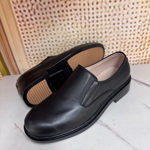 透气真皮男士商务休闲软底百搭英伦风皮鞋主图